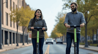 The Rise of E-Scooters: Sustainable Solution or Urban Nuisance?