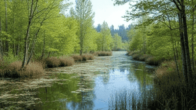 The Role of Wetlands in Climate Mitigation: Carbon Sinks & Flood Control